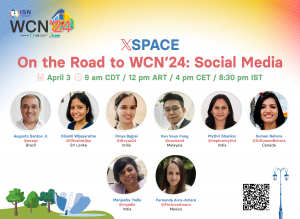 On the Road to WCN'24 - Social Media