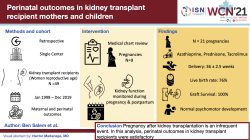 Pregnancy in kidney transplant recipients: effects on mother and child