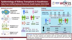 Epidemiology of kidney transplants in kazakhstan: data from unified national electronic health system 2014-2018