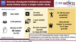 Immune checkpoints inhibitors-associated acute kidney injury: a single-centre study
