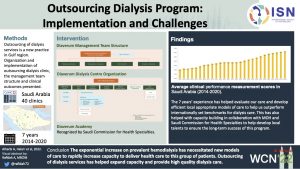 Outsourcing of dialysis services: Implementation and challenges
