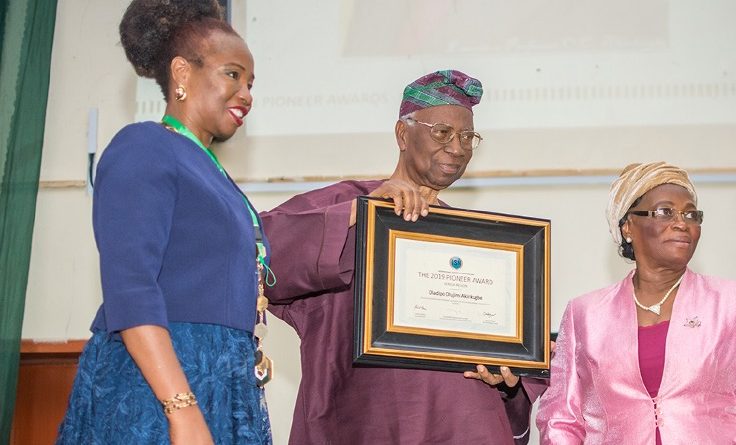 ISN Pioneer Award for the Africa region to Prof. Oladipo Olujimi Akinkugbe, Emeritus Professor of Medicine, University of Ibadan, Nigeria, in recognition of his outstanding achievements in the field of nephrology