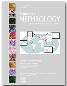 Seminars in Nephrology provides scholarly review articles focusing on subjects of current importance in clinical nephrology and related fields.