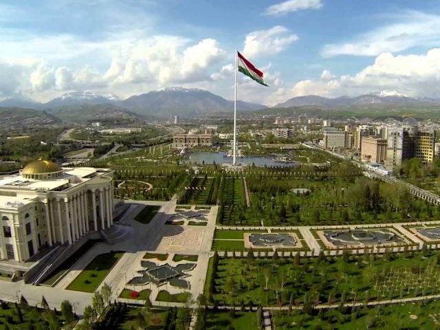 Dushanbe, capital of the Tajikistan