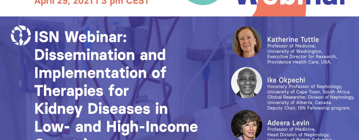 kidney disease therapies