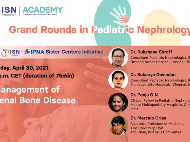 Grand Rounds Pediatric Nephrology bone disease