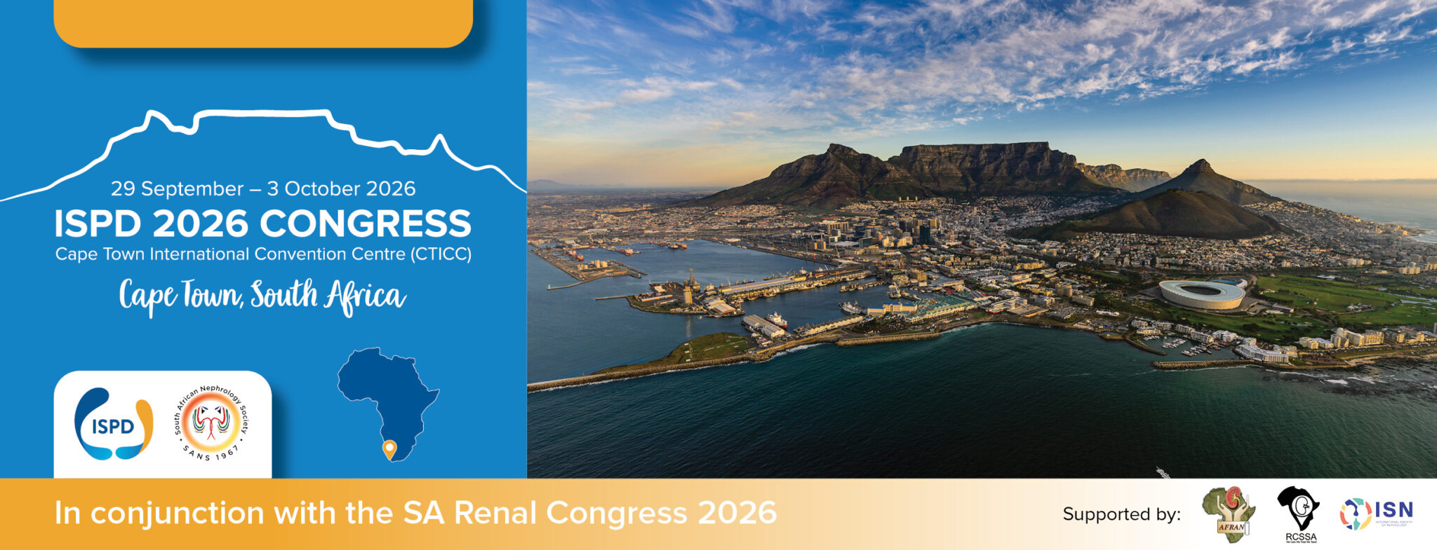 ISPD 2026 Congress in conjunction with the SA Renal Congress 2026 event image